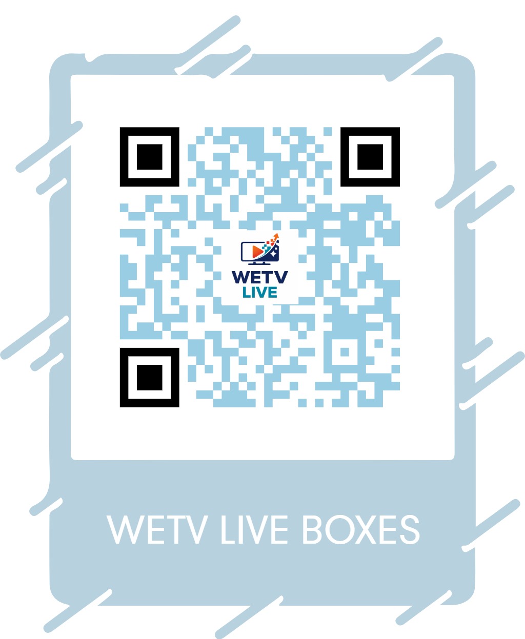 WETV LIVE Boxes QR Code
