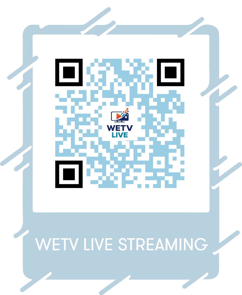 WETV LIVE Streaming QR Code